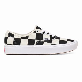 Damske Tenisky Vans Half Big Checker ComfyCush Authentic Čierne/Červené VA46RIAHX